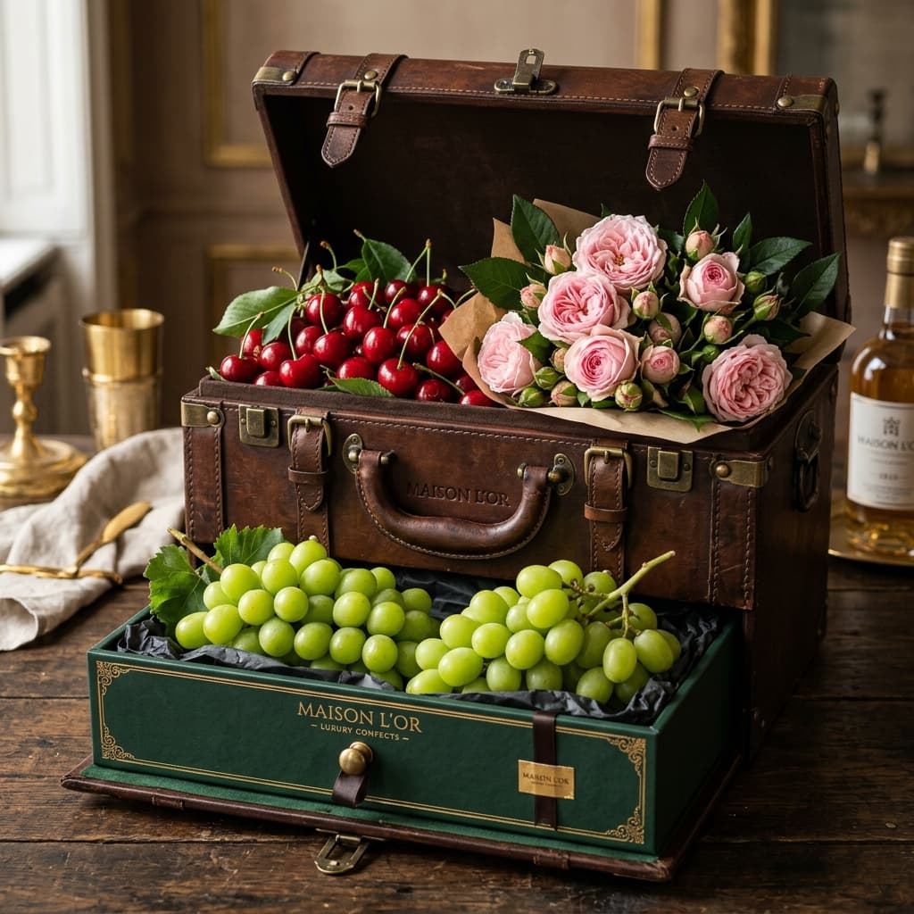 Vintage Leather Chest